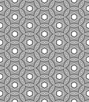 Black seamless abstract pattern. Overlay for background and backdrop. Ornamental design. PNG graphic illustration with transparent background.