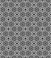 Black seamless abstract pattern. Overlay for background and backdrop. Ornamental design. PNG graphic illustration with transparent background.