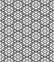 Black seamless abstract pattern. Overlay for background and backdrop. Ornamental design. PNG graphic illustration with transparent background.