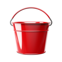 AI generated Bucket isolated on transparent background png