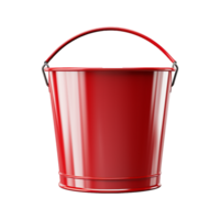 AI generated Bucket isolated on transparent background png