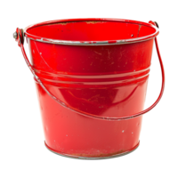 AI generated Bucket isolated on transparent background png