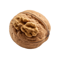 AI generated Dry walnut png isolated on transparent background