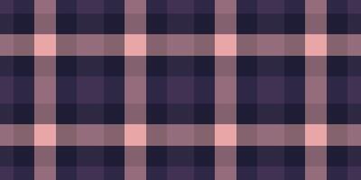 Shabby check pattern textile, pyjamas tartan background texture. Naked seamless plaid vector fabric in dark and pastel colors.