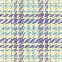 Check textile tartan of background texture seamless with a plaid pattern fabric vector. vector