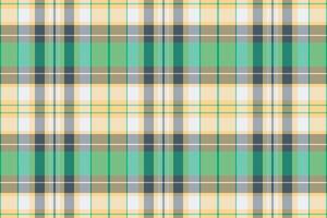 Herringbone fabric pattern plaid, tribal seamless texture textile. Native tartan check vector background in amber and white colors.
