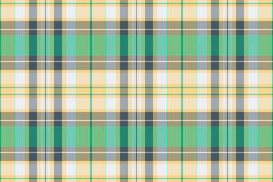 Herringbone fabric pattern plaid, tribal seamless texture textile. Native tartan check vector background in amber and white colors.