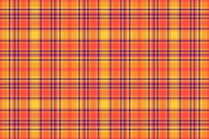 Fabric texture tartan of seamless pattern check with a background plaid textile vector. vector