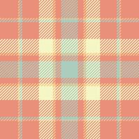 Seamless texture check of fabric plaid tartan with a pattern vector textile background.