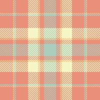 Seamless texture check of fabric plaid tartan with a pattern vector textile background.