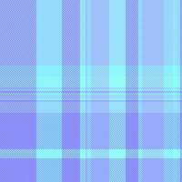 Furniture texture plaid textile, robe fabric tartan seamless. Luxury check background pattern vector in blue and cyan colors.