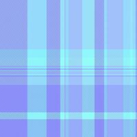 Furniture texture plaid textile, robe fabric tartan seamless. Luxury check background pattern vector in blue and cyan colors.