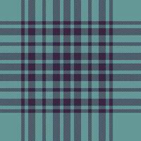 Plaid check pattern. Seamless fabric texture. Tartan textile print. vector