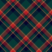 vector de patrón de cuadros sin costuras de tartán escocia. tela de fondo retro. textura geométrica cuadrada de color de verificación vintage para impresión textil, papel de regalo, tarjeta de regalo, diseño de papel tapiz.