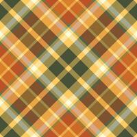 Plaid pattern vector. Check fabric texture. Seamless textile design for clothes, paper print. vector