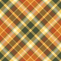 Plaid pattern vector. Check fabric texture. Seamless textile design for clothes, paper print. vector