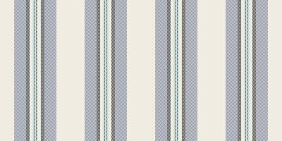 Composition texture lines background, 20s textile seamless stripe. Uniform pattern vector vertical fabric in white and blue colors.