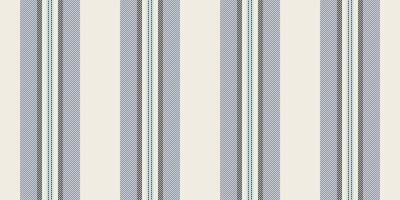 Composition texture lines background, 20s textile seamless stripe. Uniform pattern vector vertical fabric in white and blue colors.