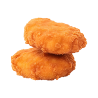 AI generated Tasty fried chicken png isolated on transparent background