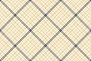 Eps tartan fabric texture, france seamless plaid check. Handsome vector background pattern textile in sea shell and light colors.