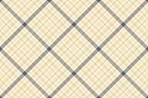 Eps tartan fabric texture, france seamless plaid check. Handsome vector background pattern textile in sea shell and light colors.