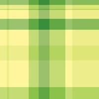 Infant pattern textile tartan, napkin background check fabric. Full vector plaid seamless texture in lime and green colors.