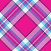 Tartan seamless texture of plaid vector background with a textile check fabric pattern.