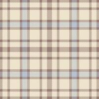 Vector seamless background of check pattern tartan with a textile fabric plaid texture.