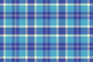 Fabric check pattern of texture plaid vector with a seamless tartan background textile.