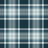 Cowboy seamless tartan plaid, female texture background vector. Mixed check textile fabric pattern in pastel and cyan colors. vector