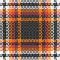 Textile tartan fabric of seamless pattern texture with a check background vector plaid.
