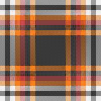 Textile tartan fabric of seamless pattern texture with a check background vector plaid.