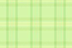 Light fabric textile seamless, thanksgiving pattern texture vector. Discount background check plaid tartan in green and light colors. vector
