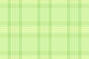 Light fabric textile seamless, thanksgiving pattern texture vector. Discount background check plaid tartan in green and light colors. vector