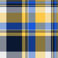 Background texture seamless of check vector textile with a plaid tartan fabric pattern.