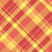 Tartan check pattern of plaid background texture with a seamless fabric textile vector. vector