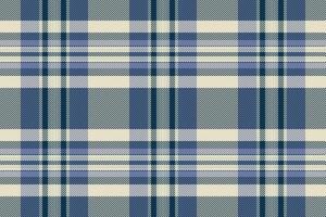 Background check vector of textile plaid fabric with a tartan texture pattern seamless.
