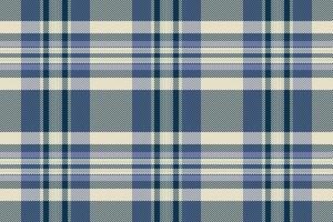 Background check vector of textile plaid fabric with a tartan texture pattern seamless.