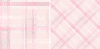 Background check tartan of pattern textile fabric with a plaid texture vector seamless. Set in cream colors. Striped shirt outfit ideas.