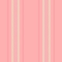 Daisy texture lines textile, up vector fabric seamless. Occupation stripe background vertical pattern in red and blanched almond colors.