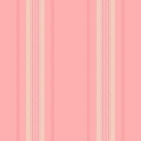 Daisy texture lines textile, up vector fabric seamless. Occupation stripe background vertical pattern in red and blanched almond colors.