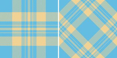 Textile vector check of seamless texture pattern with a tartan plaid fabric background.