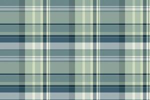 Fabric pattern check of textile seamless tartan with a plaid background vector texture.