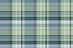 Fabric pattern check of textile seamless tartan with a plaid background vector texture.