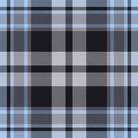 Plaid check pattern. Seamless fabric texture. Tartan textile print. vector