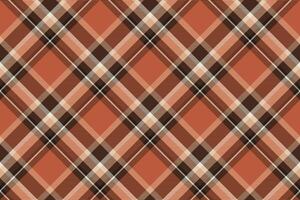 Tartan plaid background, diagonal check seamless pattern. Vector fabric texture for textile print, wrapping paper, gift card, wallpaper.