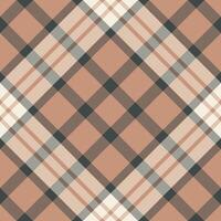 Plaid pattern vector. Check fabric texture. Seamless textile design for clothes, paper print. vector