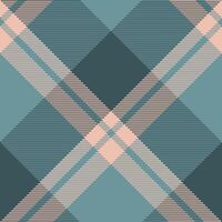 Plaid pattern vector. Check fabric texture. Seamless textile design for clothes, paper print. vector