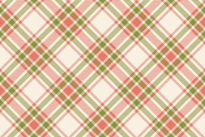 Tartan plaid background, diagonal check seamless pattern. Vector fabric texture for textile print, wrapping paper, gift card, wallpaper.