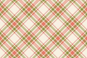 Tartan plaid background, diagonal check seamless pattern. Vector fabric texture for textile print, wrapping paper, gift card, wallpaper.